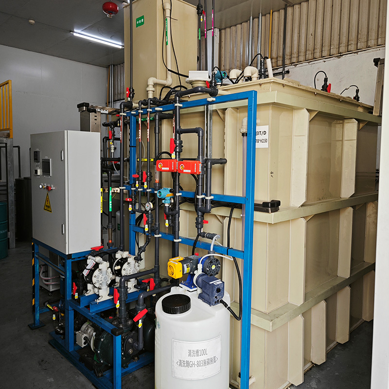 昆山某半导体厂两套废水处理系统